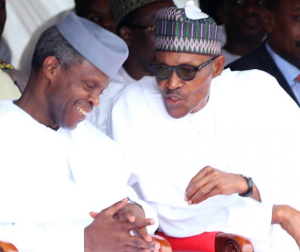 President Muhammadu Buhari and Vice President Yemi Osinbajo