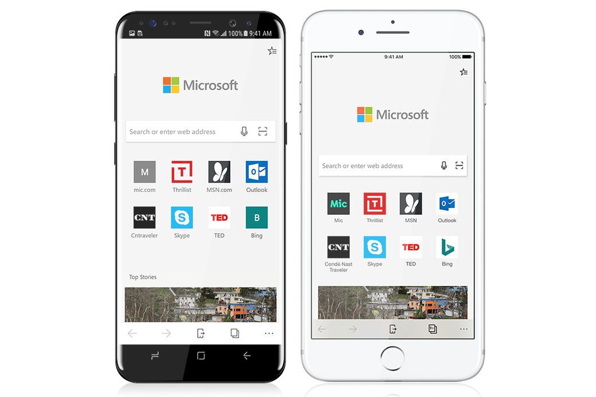 Microsoft Edge Browser Now Available for IOS and Android Users