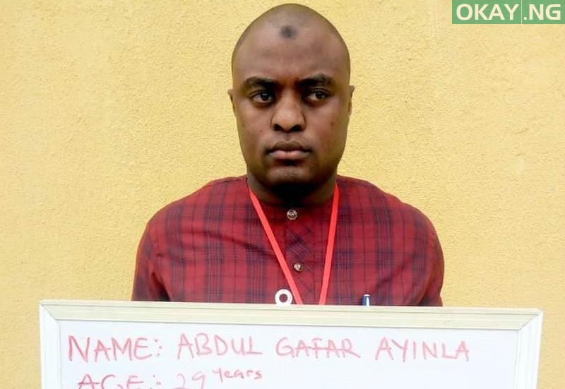 Abdulgafar Ayinla in EFCC net