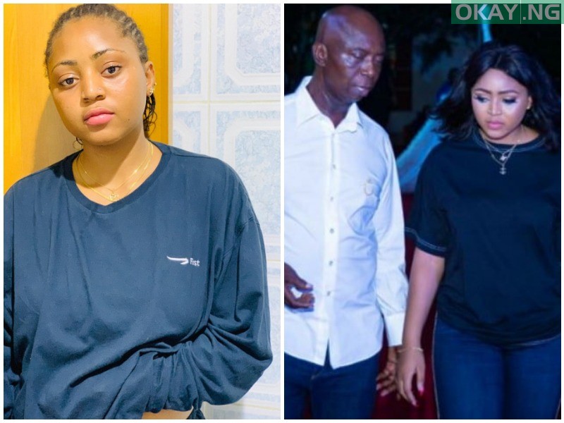 Regina Daniels and Ned