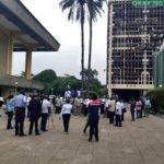Members of NASU, SSANU protesting