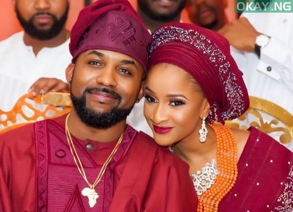 Banky W and his wife, Adesua Etomi-wellington