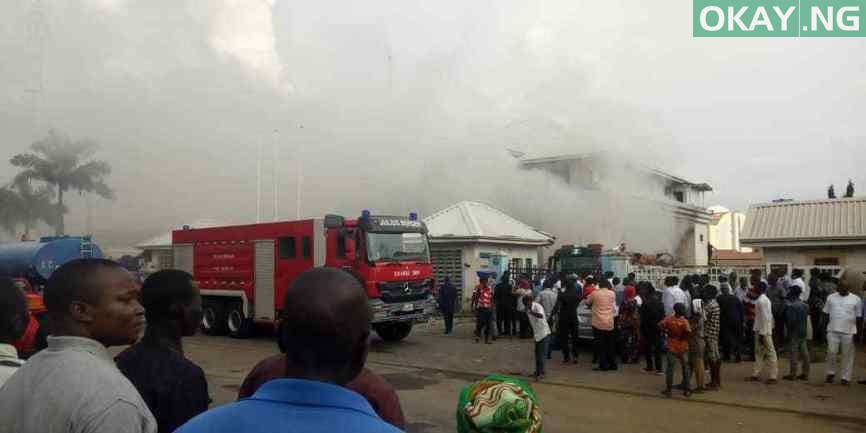 Fire at Hmedix, Abuja