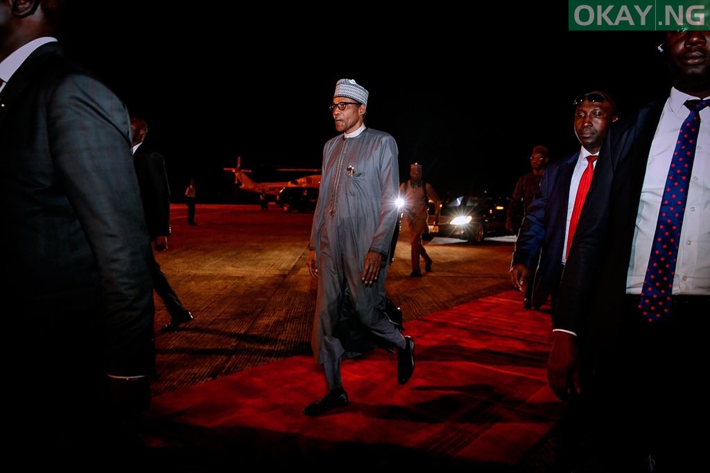 President Muhammadu Buhari returns to Abuja after 74th UNGA in New York