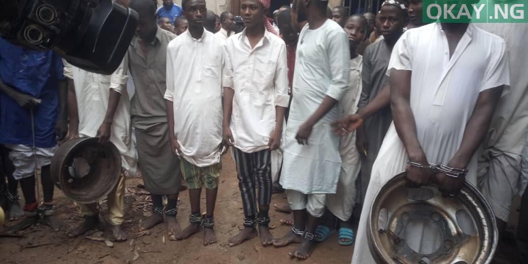 Kaduna Police raid house keeping 300 chained person at Rigasa