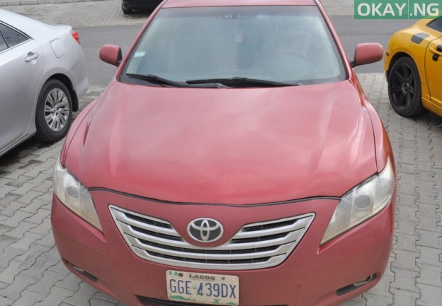 One of the cars recovered from the students