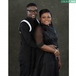Funke Akindele-Bello and husband, JJC Skillz