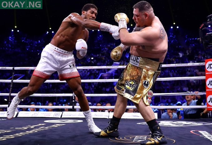 Anthony Joshua beats Andy Ruiz Jr