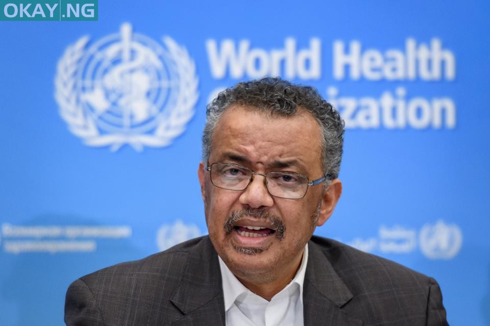 Director-general of WHO, Tedros Ghebreyesus
