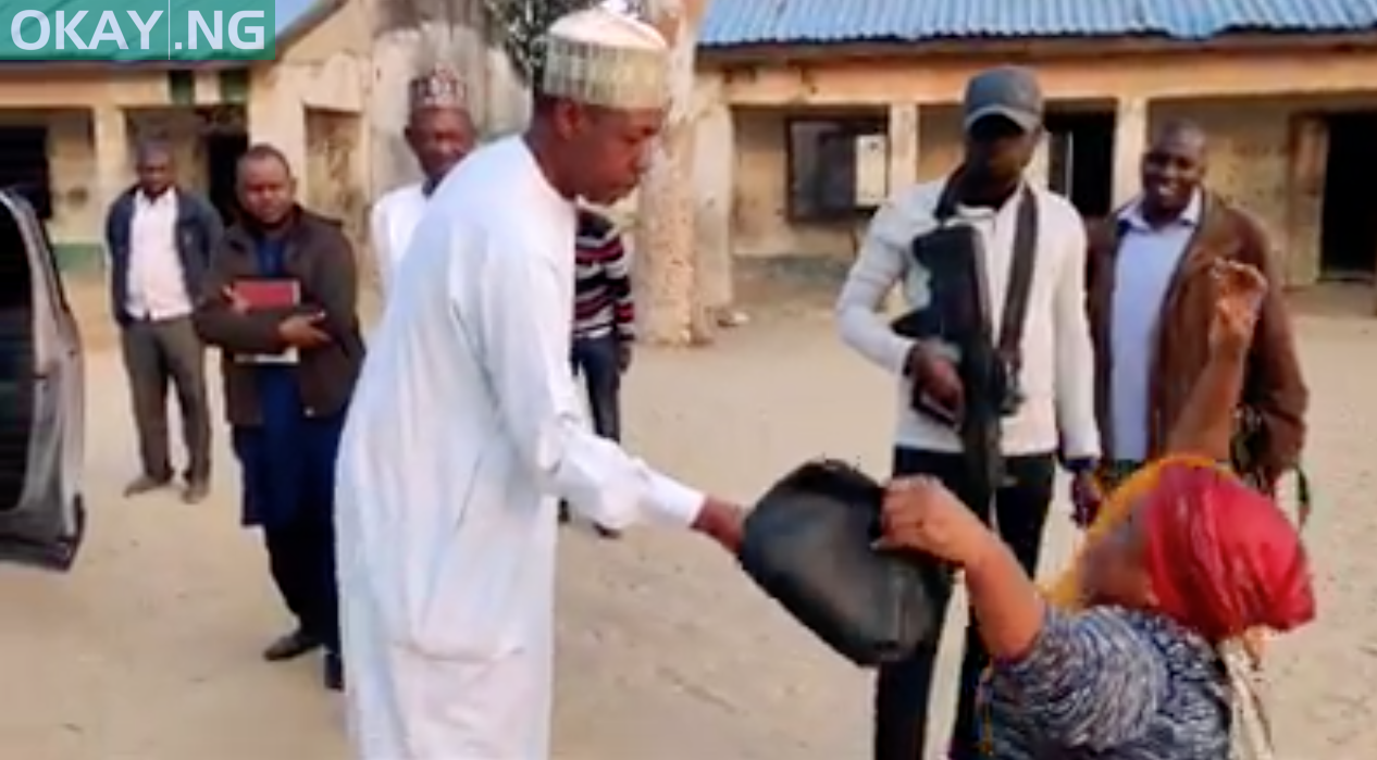 Borno Governor Umara Zulum gifts teacher 100, 000