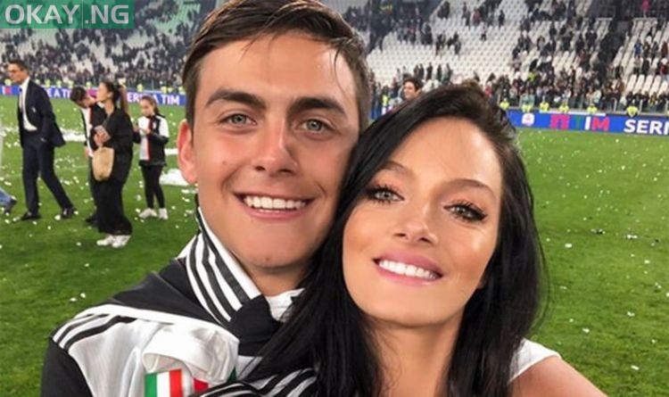 Paulo Dybala, and his girlfriend, Oriana Sabatin