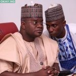 Kingsley Fanwo with Yahaya Bello