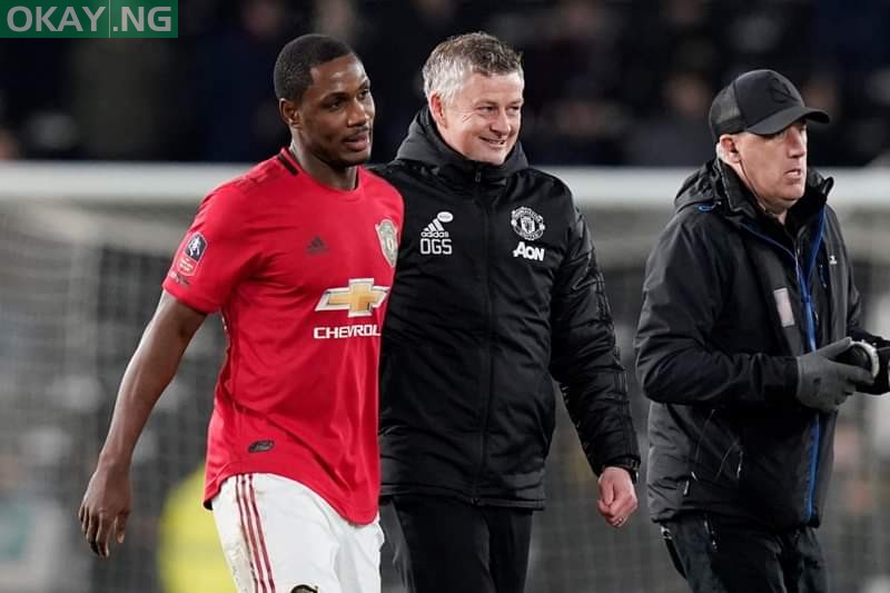 Odion Ighalo and Ole Gunnar Solskjaer