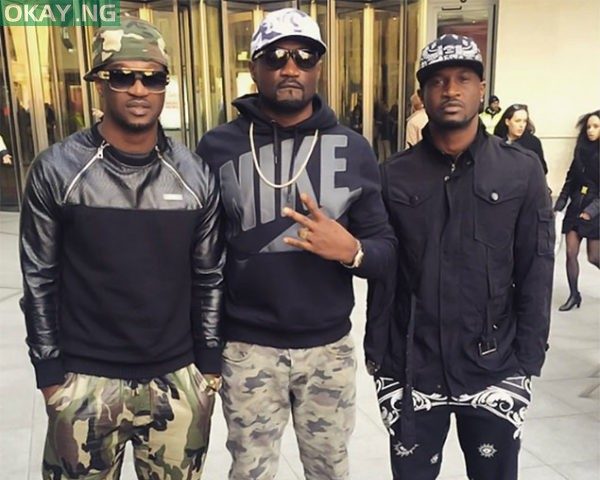 Paul, Jude and Peter Okoye