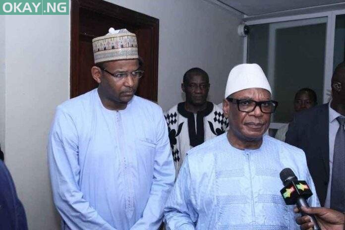 Boubou Cisse and Ibrahim Boubacar Keita