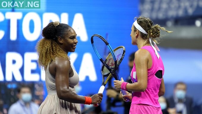 Serena Williams and Victoria Azarenka