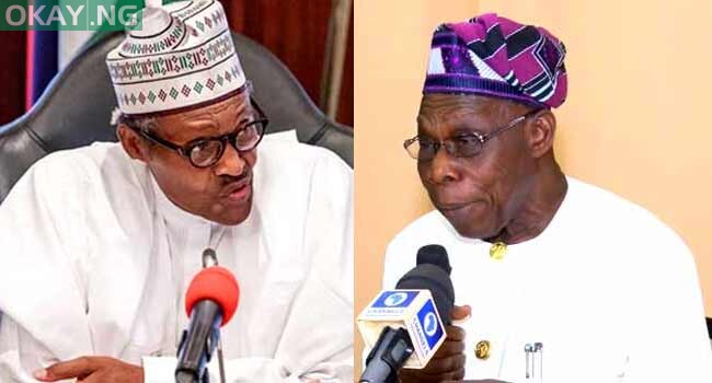 Muhammadu Buhari and Olusegun Obasanjo