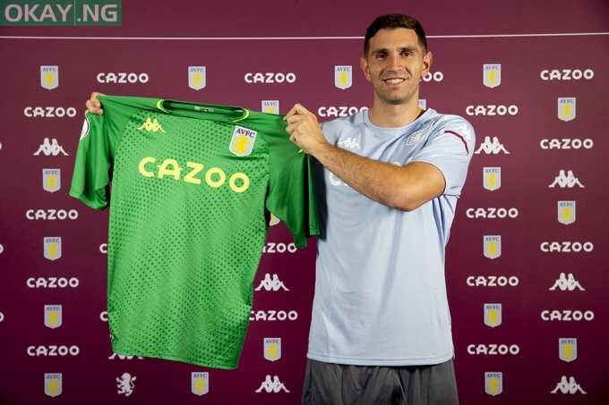 Emiliano Martinez joins Aston Villa from Arsenal