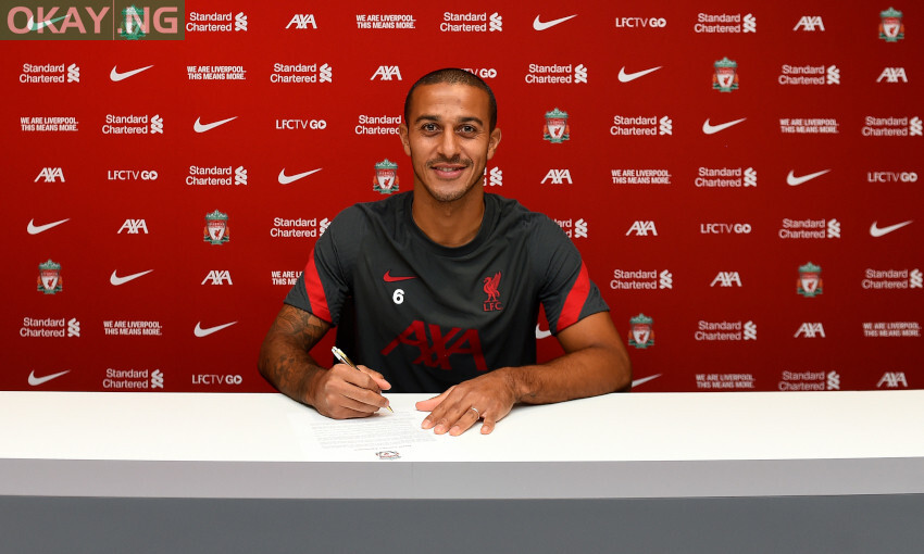 Thiago Alcantara joins Liverpool from Bayern Munich