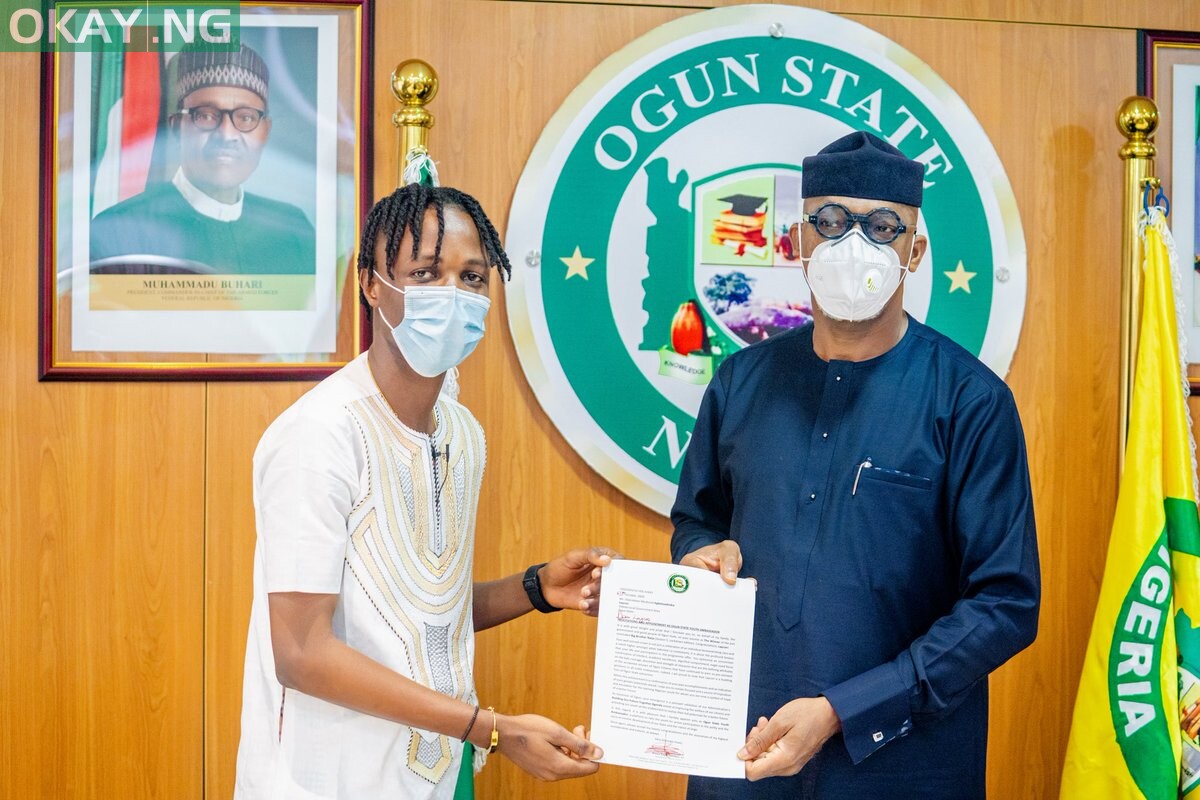 Laycon and Dapo Abiodun