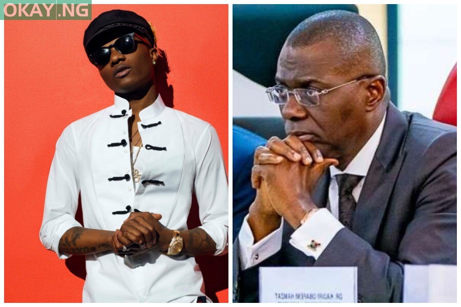 WizKid and Sanwo-Olu