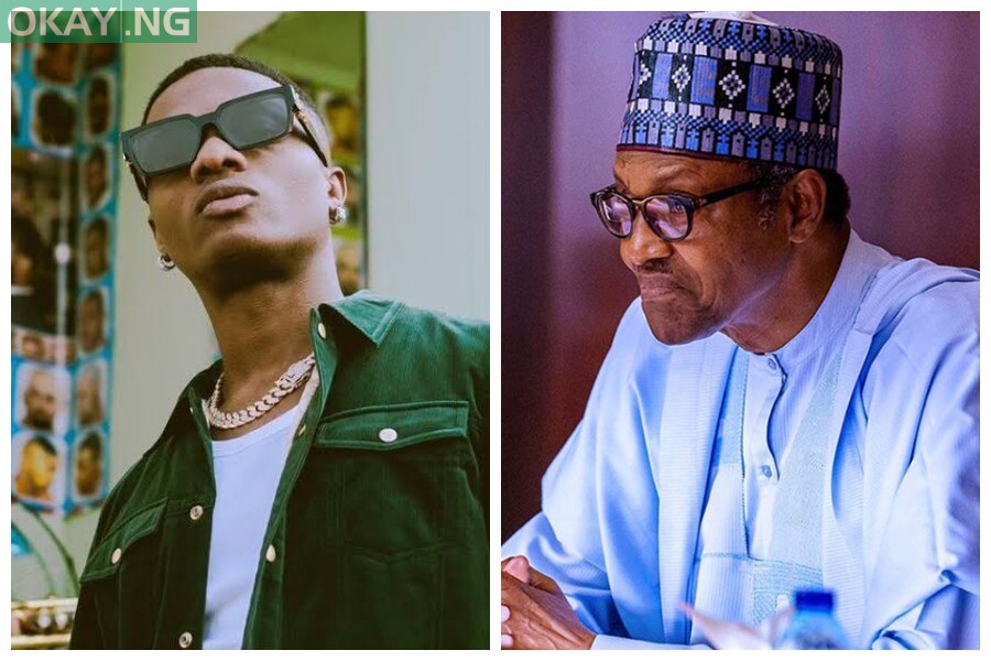 WizKid and Buhari