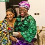 Iyabo Ojo and her mother, Victoria Olubunmi Fetuga