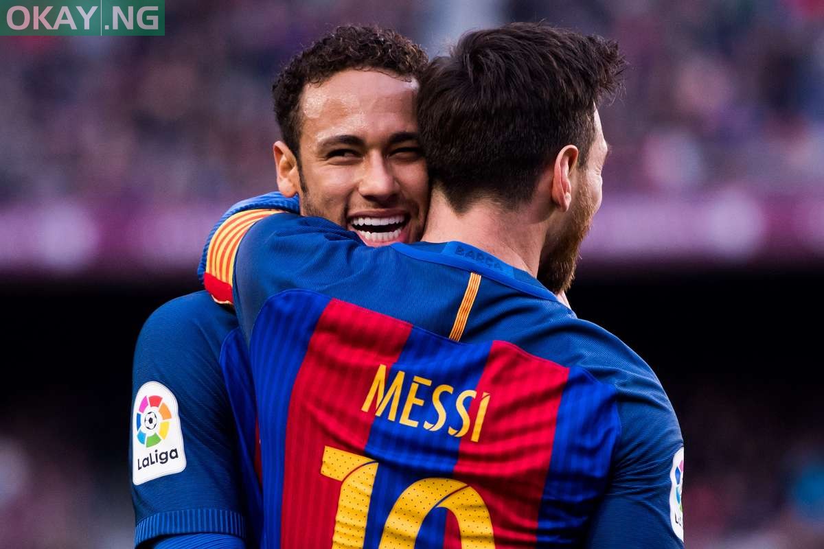 Neymar and Messi