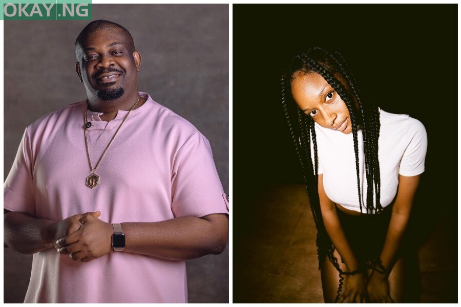 Don Jazzy and Ayra Starr