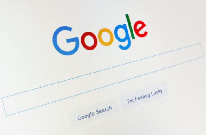 Google Search homepage