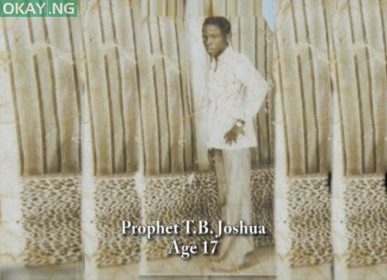 TB Joshua at age 17