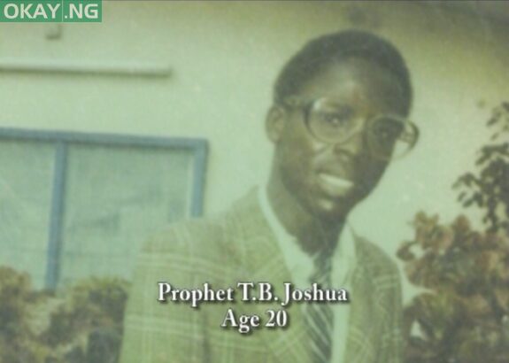 TB Joshua at age 20
