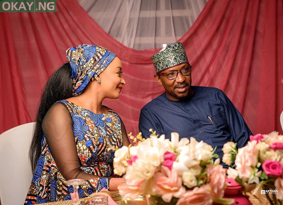 Rahama Sadau and Shehu Dikko