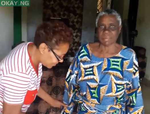 Shan George and her late mother