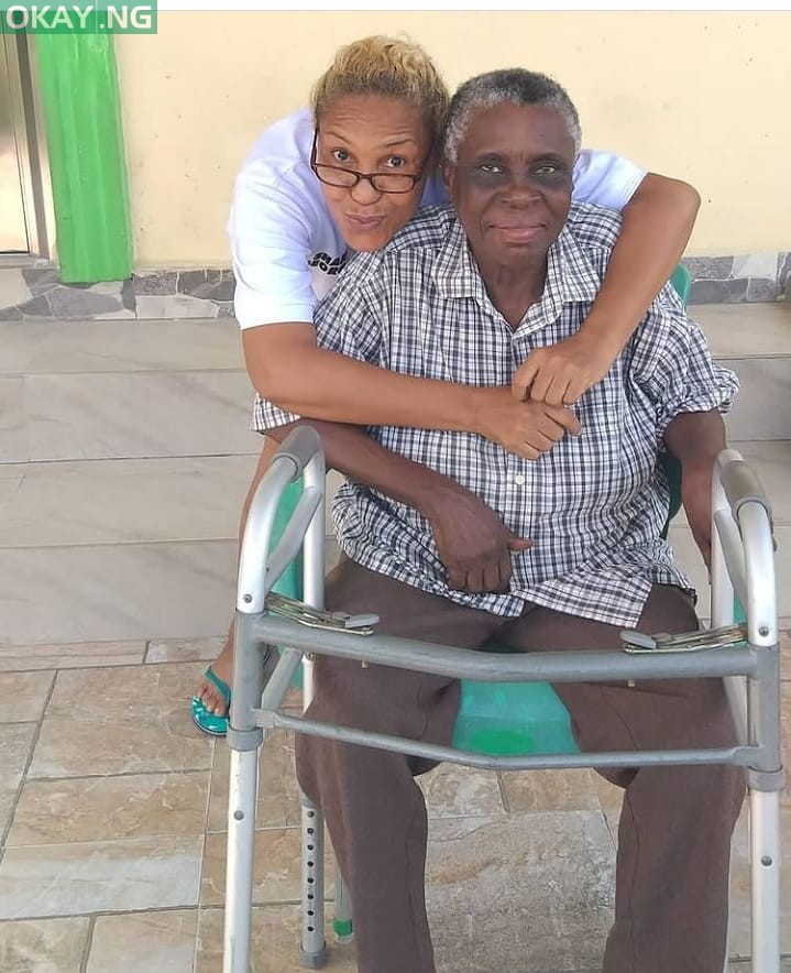 Shan George and her late mother