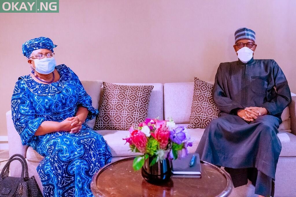 President Muhammadu Buhari President met with Ngozi Okonjo-Iweala in New York