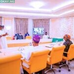 President Buhari swears in new INEC Commissioners and presides over the Federal Executive Council Meeting at the State House, Abuja on 15th Sept, 2021.