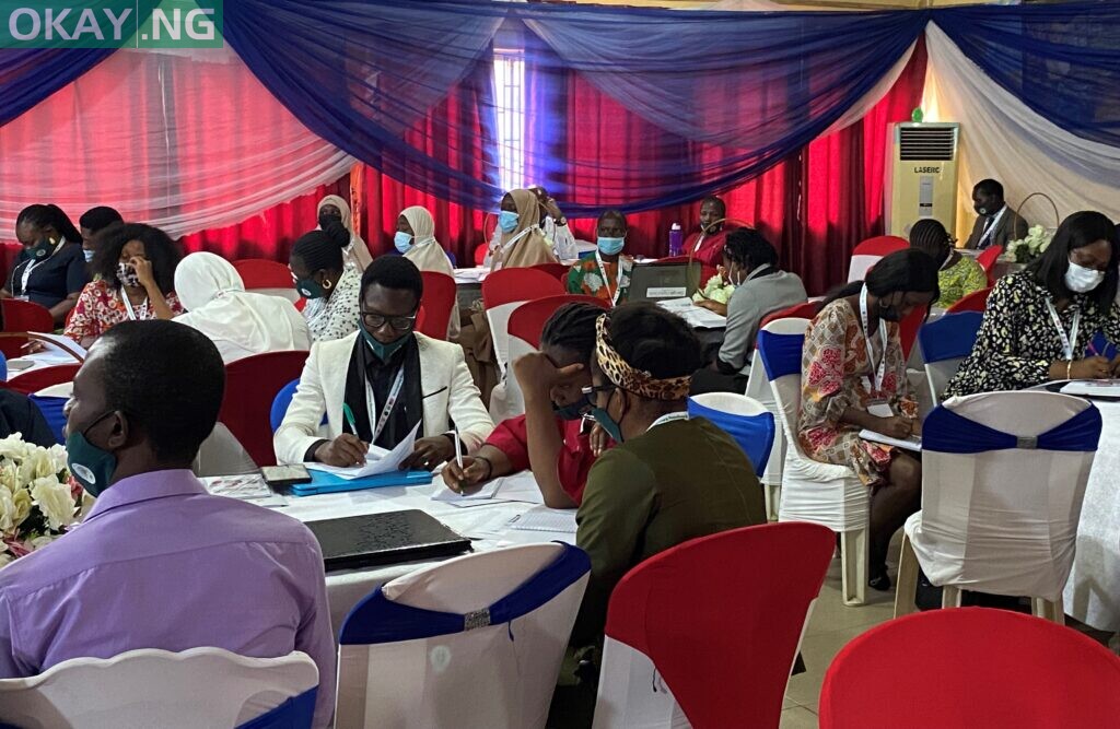 A cross section of teachers during the workshop