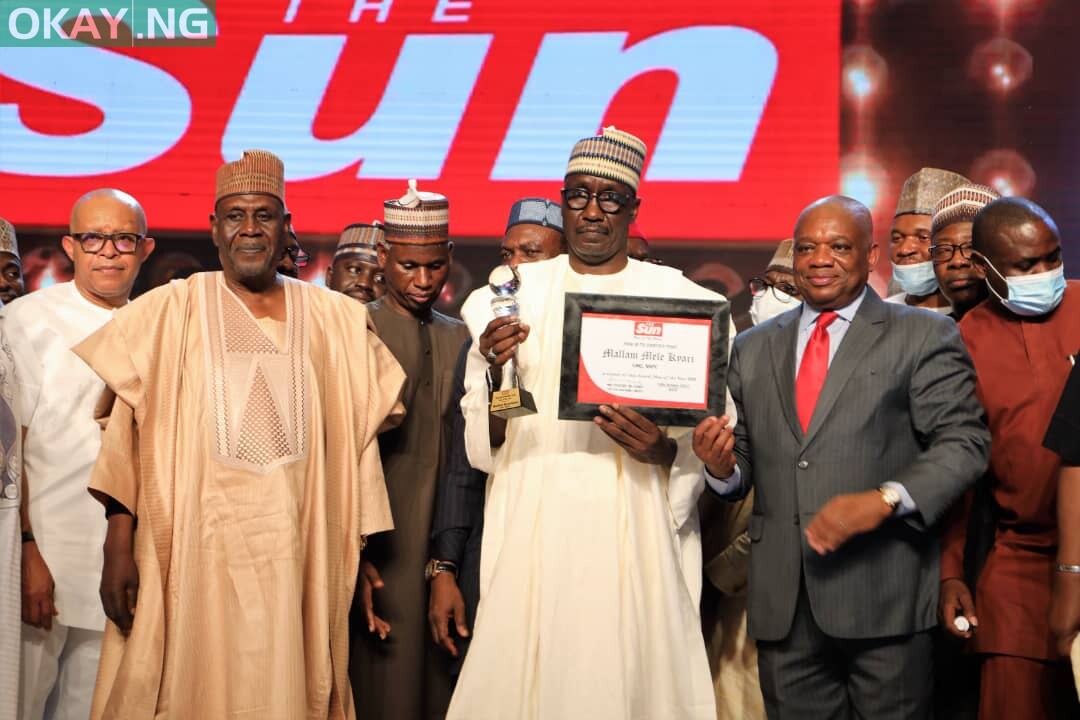 NNPC GMD Kyari Bags “The Sun Man of The Year” Award on Saturday, 16th October 2021.
