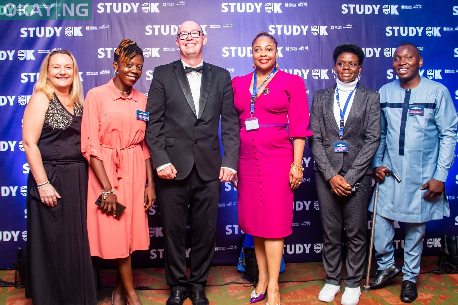 L-R: Lucy Pearson, Country Director British Council Nigeria; Oluwadamilola Teidi, Finalist Business and Innovation; Ben Llewellyn-Jones, Deputy High Commissioner, British Deputy High Commission, Lagos, Nigeria; Ashley Stewart, Finalist Culture and Creativity; Laura Etamah, Finalist Culture and Creativity; Israel Balogun, Finalist Social Action at the British Council UK Alumni Awards that held at Eko Hotel, Lagos, Nigeria recently.