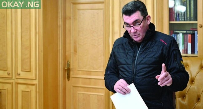 Secretary of the National Security and Defense Council of Ukraine Oleksiy Danilov answers Agence France-Presse (AFP)