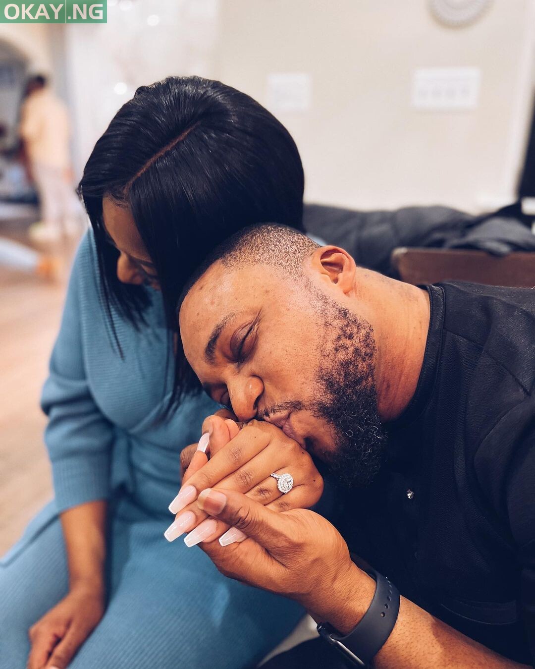 Gospel singer Tim Godfrey engages lover