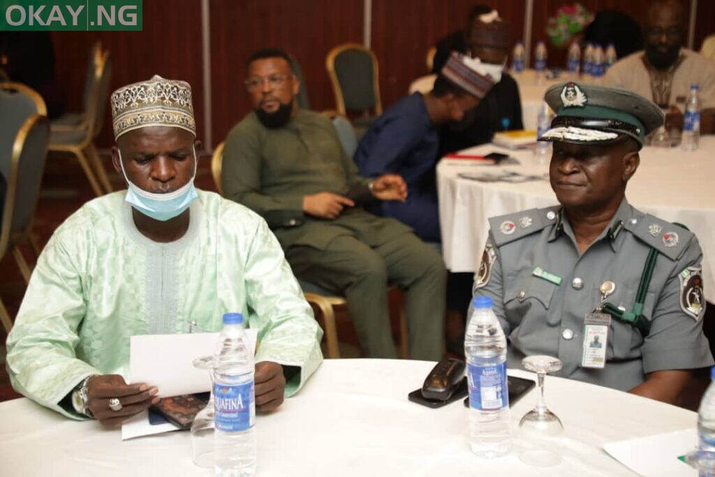 Engr. Salisu Kaka, representative of the Director General Ag. Director Digital Economy Development Department at the MainOne Breakfast Session with MDA's at Sheraton Hotel Abuja