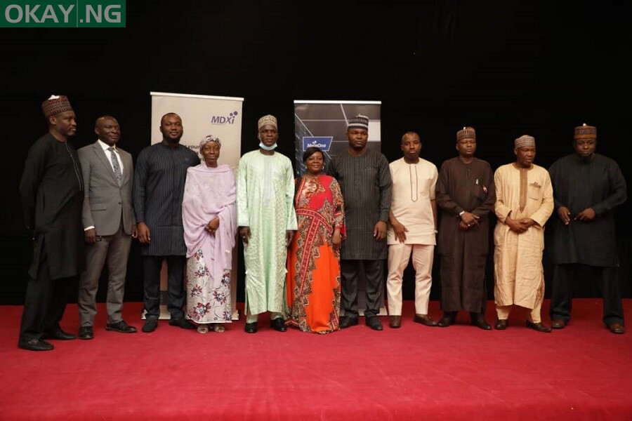 ​Group Photograph during the MainOne Breakfast Session with MDA's at Sheraton Hotel Abuja