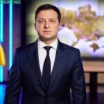 Ukrainian President Volodymyr Zelensky