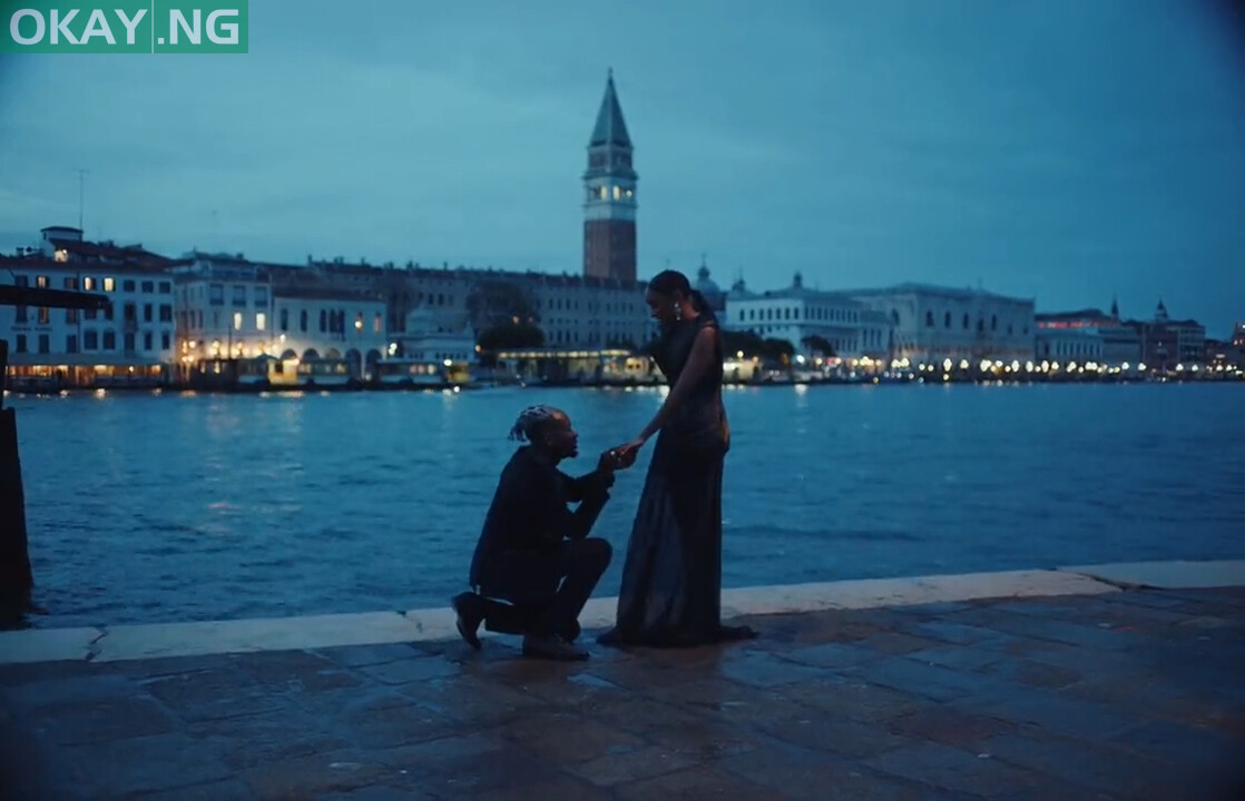 Mr Eazi and Temi Otedola