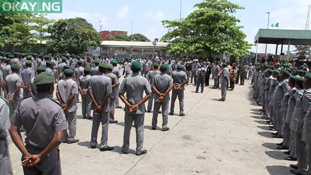 Nigeria Customs Service officers