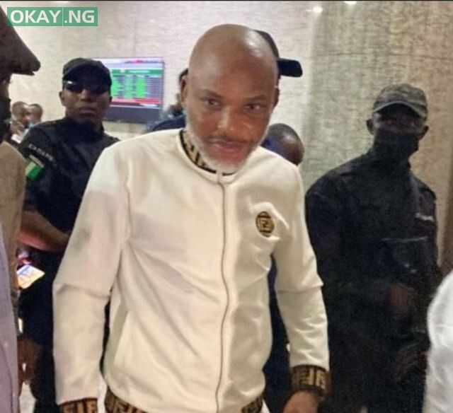 Nnamdi Kanu in court
