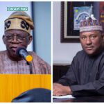 L-R: Bola Tinubu and Abdul Samad Rabiu