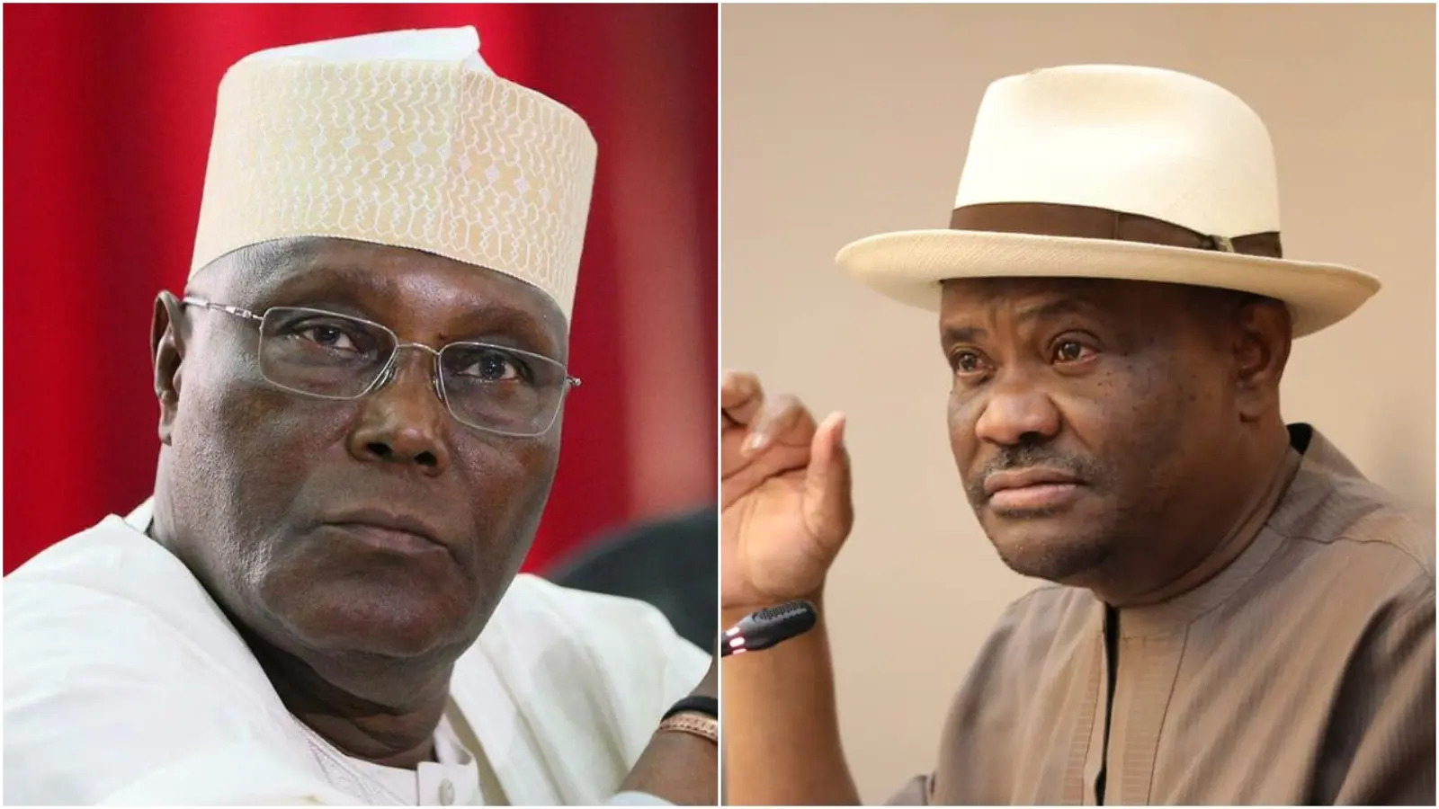 Atiku Abubakar and Nyesom Wike